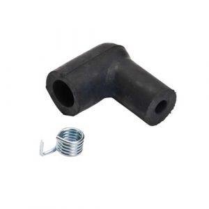 HOTOSaike Replacement Spark Plug Boot & Torsion Spring Kit - Compatible with Oregon 999-33-208 - Heavy-Duty Ignition Parts for Lawn Mowers, Tractors & Outdoor Power Equipment