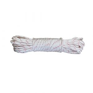 3 Pieces 10 ft x 9/64" Pull Cord Rope and Handle for Recoil Starter Lawn Mower Replacement for Briggs and Stratton Also Suit for Craftsman Parts for Chainsaw Trimmer Engine. (Red and White)