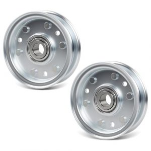 164090 Idler Flat Pulley Compatible with RFM Series 4' 5' 6' Finish Mowers, Lawn Tractor Pulley Replaces King Kutter Part