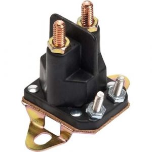 HOTOSaike Replacement Starter Solenoid for Craftsman 146154, 145673, 109081X Compatible with Toro 47-1910, 178861, 168327-12V DC Lawn Mower Tractor Part