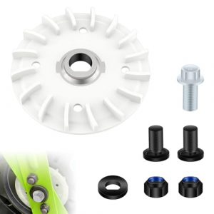 DECKMAN Lawn Mower Blade Part Kit (Part Fan/Bolts/Nuts & Washer Replacement Kit) for Dual Blades - for EGO Power+ LM2130SP LM2150SP LM2160SP 21" Lawn Mower Blade Repair Accessories