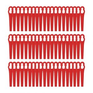 Lawn Mower Accessories 20/60/100/120pcs Grass Cutting Blade Replacement Blade Set Fast Cutting Blades Spare Parts Grass Trimmer Accessories Tool(60PCS)