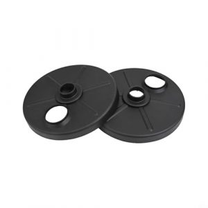 581840401 Replacement Wheel Dust Covers for HU675AWD HU700L HU725AWD Lawn Mower, 2-Pack Black Plastic Protective Wheel Shield Accessory Parts