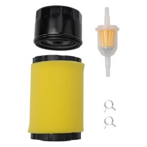 Lawn Mower Air Filter Oil Filter Tune Up Kit Parts Replacement for for Husqvarna YTA18542 YTA24V48 YTH18542 YTH2348 YTH24V48 YTH24V54 Z246 Z254 Mower