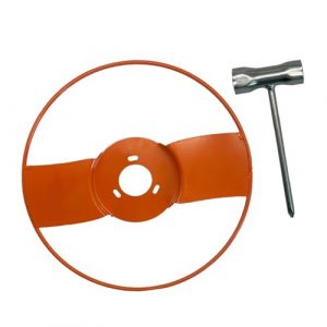 predolo Lawn Mower Guard, Garden Tool, No Damage to, Lawn Care Parts, Easy to Install Plate Seedling Protector, L