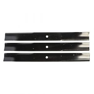 WOODS OEM 18884KT (18884-3 Blade Set) 24.66" Medium Suction Genuine Replacement Blade Kit, Compatible with RM372, RM660-2 Rearmount Finish Mower - Heat-Treated, Alloy Steel, Lawn Mower Blades