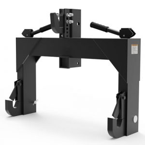 LANDTOP 3 Point Quick Hitch with 2-Inch Receiver Hitch Compatible (Black)