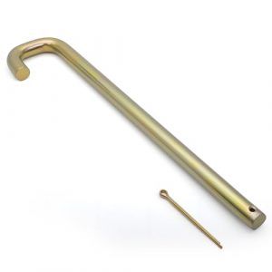 SRIAOO for 711-1737 7111737 Deck Roller Pin 50" Replacement Support Shaft with Cotter Pin Compatible with Cub Cadet i1050 LT1024 LT1050 Troy-Bilt White Outdoor Lawn Tractors