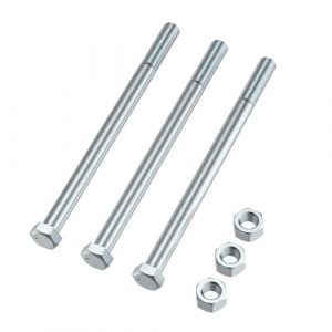 Ximoon Qty 3 Blade Bolt 04001-41 Spindle Bolt & Nut Compatible with Scag Mower 04020-09 Hex Head Cap Screw 5/8-11 X 9-1/2 Lawn Mower Part