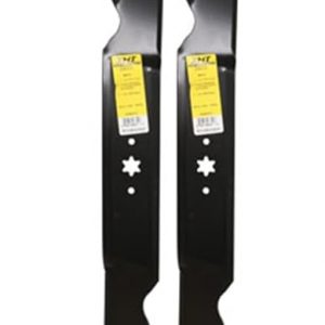 D&M Supply Inc Set of 2 Lawn Mower Blades Fits 42" Craftsman T105 T110 T130 T1400 T1200 T1300 T1100 T1800 T2100