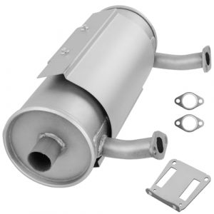 Muffler Kit Compatible with Kohler CH18-CH25, CH620-740 Engines Lawn Mower Right Mufflers, Replaces# 24 786 12-S, 2478612-S, 22-24HP Engine Muffler