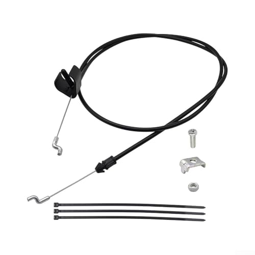 Lawn Mower Engine Stop Cable 1101366MA Replacement Part For 22 Inch Walk Behind Lawn Mowers For Z-Bend Design Steel Wire Construction Casing Clamp And Installation Ties