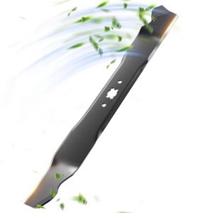 Eventronic 21 Inch Lawn Mower Blade - Mulching Blade for Troy Bilt Cub Cade MTD Craftsman Replace Parts 942-0741A 742-0741 742-0741A 942-0741, Center Hole Bow Tie Spindle (1 PCS)