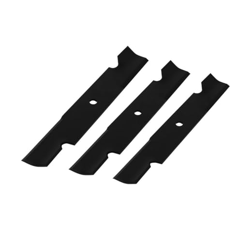 Set of 3. Performance Lawn Mower Blade – Part 103-1577 – 16-1/4" x 2-1/2", 5/8" Center Hole – Fits Exmark 32" & 48" Decks – Heavy Duty Cut Quality