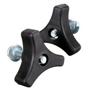 2 Sets Lawn Mower Handle Bolts - Triangle Screw Replacement for Honda Most Mowers | Universal Outdoor Power Equipment Parts & Accessories