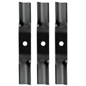 budrash 92-124 Lawn Mower Blade, Compatible with Kubota 48" Decks Fit for GR RCK48-GR ZD221, Replace K5576-34350 K5915-34360 K5915-97530 3 Pack