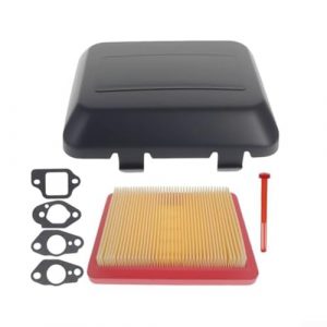Air Filter Cover Kit Fit For GCV 170 HRN216 GCV200 HRX217-K6 Lawn Mower, Replacement Parts With Fuel Shut Off Valve Gaskets, Replaces 17231-Z9L-000