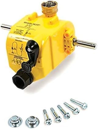 (2-Pack Yellow, Motor Replacement) Traveling Sprinkler Motor Assembly for The Traveling Sprinkler Tractor Orbit & Nelson - Upgrade Parts for Efficient Watering