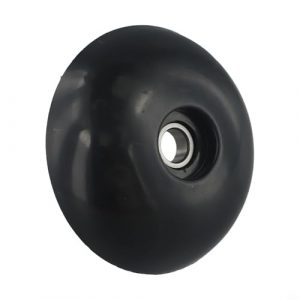 Lawn Mower Ball Head Hex Center Universal Plastic Replacement Part for Walk Behind String Trimmer Mower Black Durable Cutting Accessory
