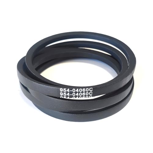 954-04060C Deck Belt 1/2" x 96.5" for Troy-Bilt 42" Riding Mower 954-04060, 954-04060B, 754-04060, Fits Cub Cadet LT1040 LT1042 LTX1042, Craftsman T1000 T1400, John Deere, MTD Lawn Tractors