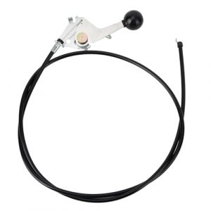 055-8020-00 055802000 Lawn Mower Throttle Control Cable Compatible with Bad Boy ZT Elite/Maverick/MZ Magnum/MZ Rambler/Compact Outlaw, Lawnmower Part Repair Kit 52-1/2" Cable Length