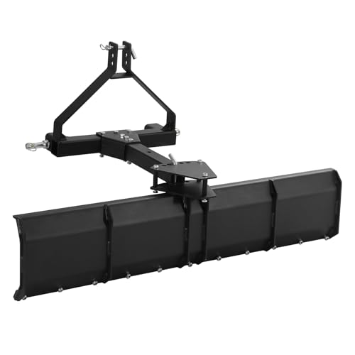 52" Rear Grading Blade Implements for Cat 1 Lawn and Garden Tractors. Perfect for Grading Driveways, Arenas, Top Soil, Gravel and More.