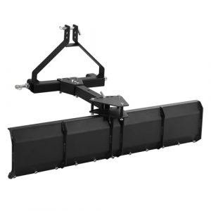 Cat 1 3-Point 52" Rear Grading Scraper Blade for Lawn and Garden Tractors Great for Grading Driveways, Arenas, Top Soil, Gravel and More