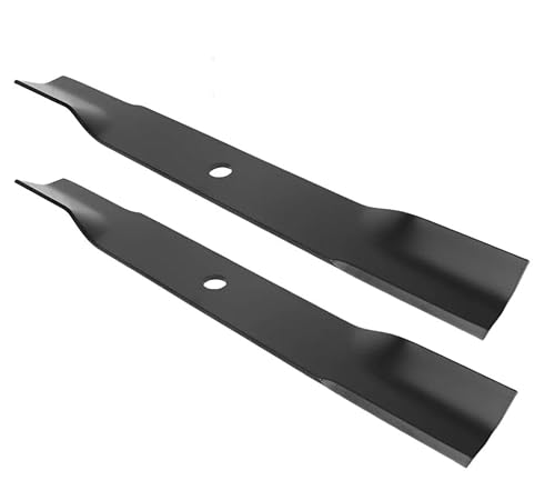 2-Pack. Heavy Duty Replacement Blade – 17-1/2" x 2-1/4", 5/8" Center – Compatible with Toro TimeCutter Z, Z5000, Part 110-6837-03