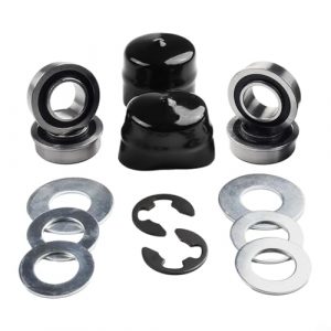Front Wheel Bushing to Bearing Conversion Kit for C-raftsman for M-urray Lawn Mower 532009040 9040H YTH22V46 YTH24V48 LGT2654 Metal Rubber Replacement Parts