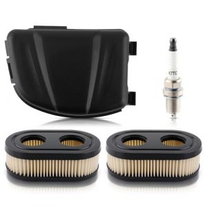 593260 Air Filter & 594106 Cover, Replacement Parts for 625E 650EXI 675EXI Lawn Mower 09P702 093J02 104M05 103M02 Engines