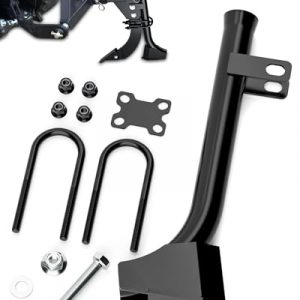 Pipe Layer Attachment Fits Hitch Mounted Ripper Shank Plow, Flexible Pipe Layer Fits Any 3-Point Ripper Hitch Lawn Subsoiler for ATV UTV Tractor, Updated Light Duty Max Dia 1.18" with 2pcs U-Bolts