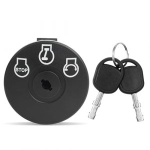 BlueStars 725-04659 925-04659 Ignition Switch with Key 5 Terminals - for MTD Craftsman Zero Turn Ariens Bad Boy Bolens Huskee Cub Cadet Colt XP Dixie Lawn Tractor John Deere GY00191 Craftsman LT2000