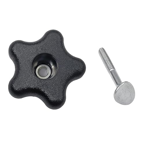 2sets Handle Knob and Screw Bolt Washer Kit Fits Toro Lawn Mowers/Snow Blowers 92-2260 and 107-3844,106-4161for Most Models Toro Recycler Lawn Mower Deck Parts
