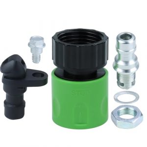 YHSOCHOW 490-900-M061 Deck Wash Kit Replaces 490-900-0025 Lawn Mower Deck Wash Kit Including 921-04041 Water Nozzle Adapter and Stainless and Plastic Nozzles for MTD Cub Cadet Troy Bilt Lawn Tractors