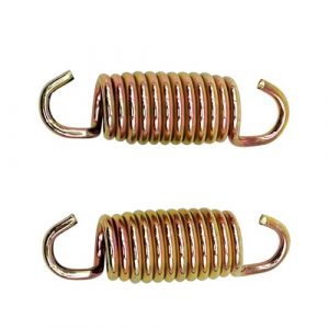 Meyffon 2Pcs 034-9080-00 Transaxle Spring Compatible with Bad Boy Mowers 15981 ZT Elite & 2011 BadBoy MZ, Lawn Mower Spring Replacement Parts Gold