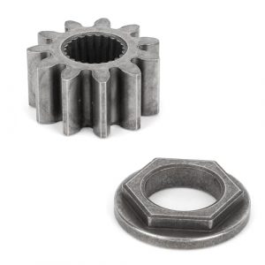 Steering Pinion Gear & Bushing Kit, Steering Shaft Pinion Gear Lawn Mower Parts for Cub Cadet LT1042 LT1045 LT1046 LT1050 Toro 112-0863 MTD 717-1554 941-0656A 741-0656
