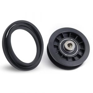 539110311 & 539110411 Drive Idler Pulley Drive Belt Kit Fits for Husqvarna Poulan Z254F Z200 CZ3815 CZ4217 CZ42175 RZ4623 Lawn Mower Replaces 607163 14259 12400