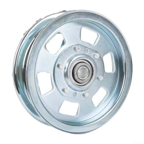 Flat Idler Wheel 033-7201-00 033-8000-00 Replacement for 48" 54" 60" 72" Mower Deck Metal Construction Easy Install Lawn Mower Parts Accessory