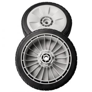 44710-VL0-L02ZB Lawn Mower Front Wheels Kit 2 Pcs Front Wheels Replace for Honda HRR216 HRS216 HRT216 Walk-behind Lawn Mower