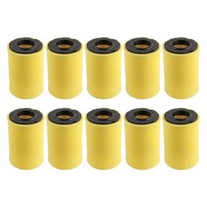 10 Pcs Air Filter Replace 796031 590825 591334 MIU14395 13644 7-08242 30-851 797704 Fit for BS Model 31 40 44 engines John Deere Husqvarna Craftsman Lawn Mower
