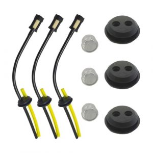 3set Universal Grass Fuel Line Filter Kit Fit For Brush Cutter Lawn Mower Primers Fuel Hose Garden Tool Parts