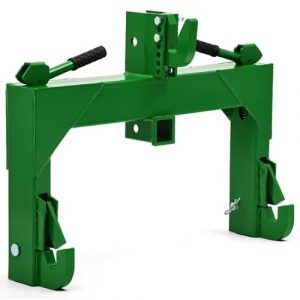 Tractor Attachments 3 Point Quick Hitch Adapter Attach for Category 1 Tractor Attachments 3000lb with 2in Receiver