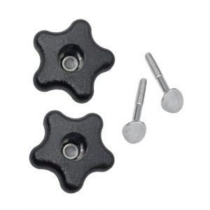 RUIFUU 2 Sets Handle Knob and Screw Bolt Washer Kit,Lawn Mower Handle Bolts Fits Toro Lawn Mowers/Snow Blowers for Repair Snow throwers and Lawn mowers Parts Part # 92-2260 & 106-4161 & 107-3844