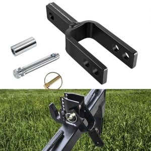 Versatile Quick Hitch Adapter with Adapter Sleeve Used to Adjust Top Link Bracket Movements for Category 1 top Link