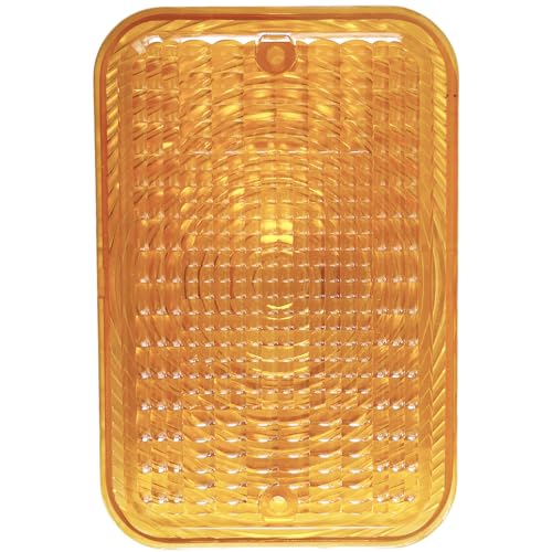 Fakojer 1X LVU18745 Amber Light Lens Compatible with John Deere Tractor 1023E 1025R 1026R 2025R 2027R 2032R 2038R 2305 2520 4066M 4105 4120 4200 (1X LVU18745)