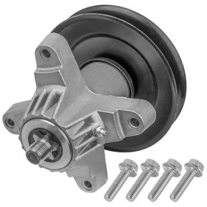 #US Replacement Parts 112-6063 112-6221 42" Deck Spindle W/Pulley for Toro LX423 LX425 LX426 LX427 (diep#1725-00631)