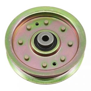 Technology Parts Store Flat Idler Pulley 532173981, 173981 Compatible with Husqvarna Lawn Mowers Series GT200, GTH220, GTH2250, GTH250, GTH2350, GTH2550