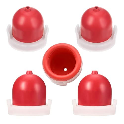 694395 496115 Primer Bulb Fit for Briggs & Stratton 5085 5085H 5085K Lawn Mower Parts Durable Primer Bulb Fit for Quantum 694395 6.5 Through 7.0 HP 3.5-6.75 HP 625-875 Series Engines (5 Pcs)