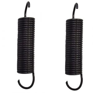 EGNic # 131335 Set of 2 Mower Brake Elasticity Return Arm Springs for 42 Inch Deck Brake Replacement Parts New Compatible with Craftsman