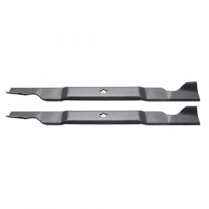 2-Pack. Replacement Lawn Mower Blade – 22-7/8" High-Lift Deck Blade, 5-Point Star – Fits AYP 46" Riding Mowers, Part 532403107